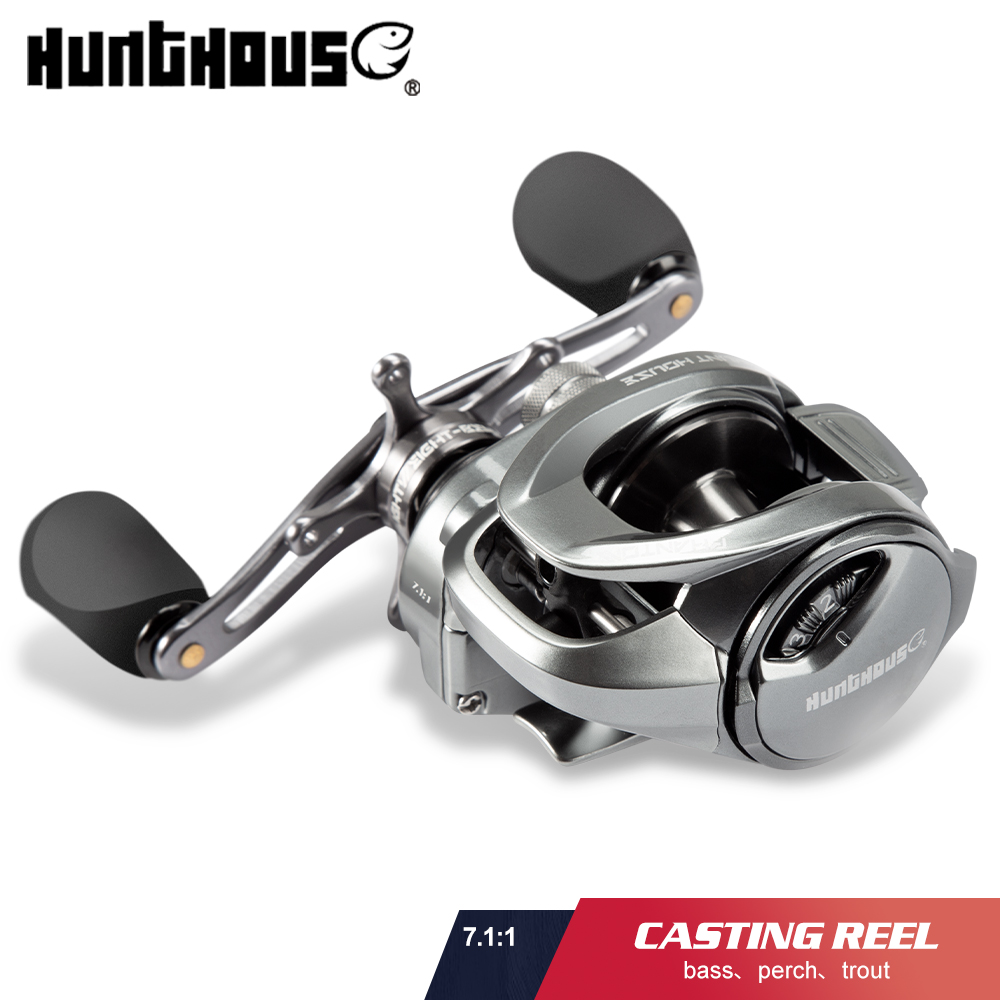Abu Garcia Reel Max - Рыболовная катушка Hunthouse, кастинговая катушка для