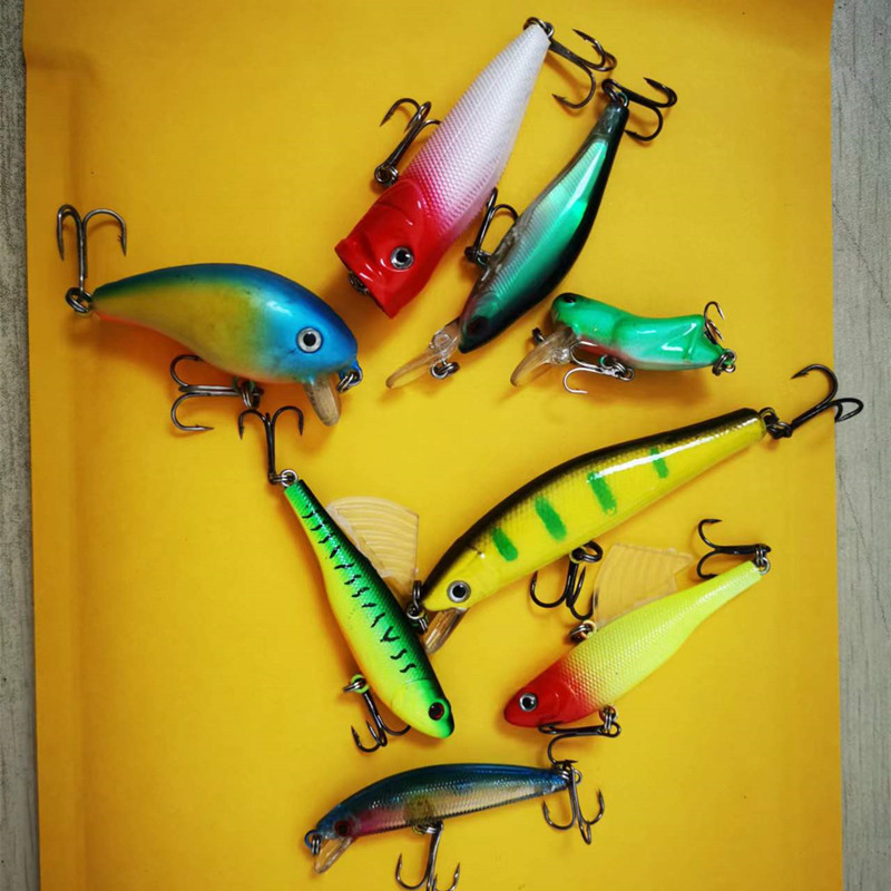 Fishing Lure Popper - Рыболовная приманка Minnow VIB Pencil Popper