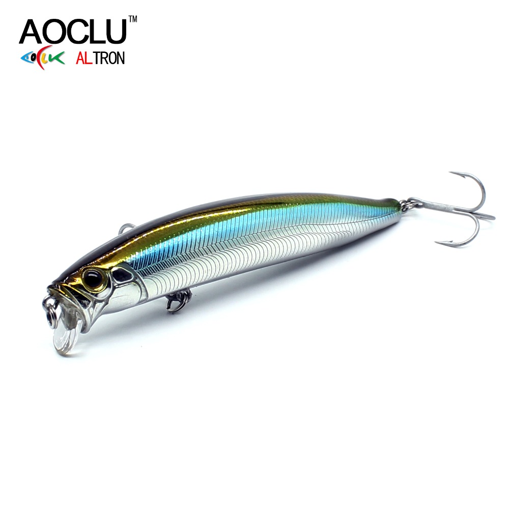 Fishing Lure Topwater - AOCLU Seabass Killer Плавающий воблер 105