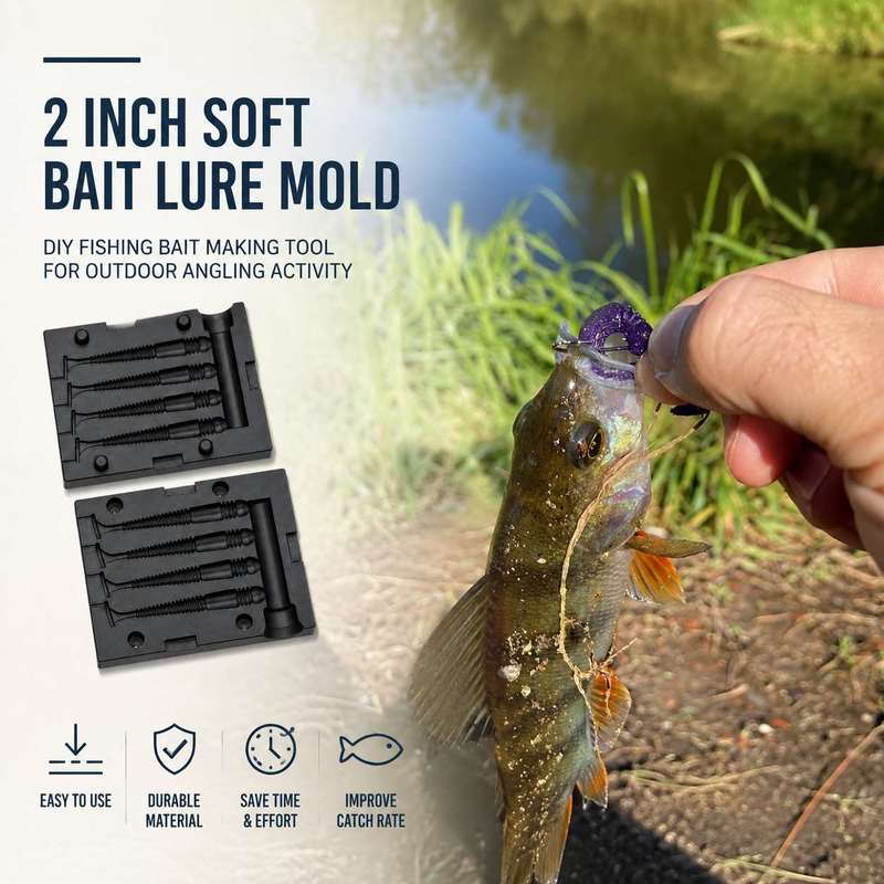 Fishing Lure Accessories - Форма для изготовления мягких приманок 2