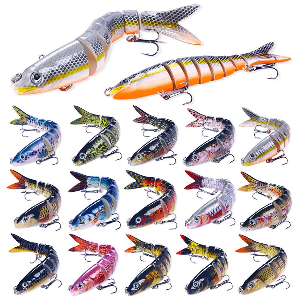 Fishing Lure Popper - 13 см, 18 г, многосоставная приманка-свимбейт,