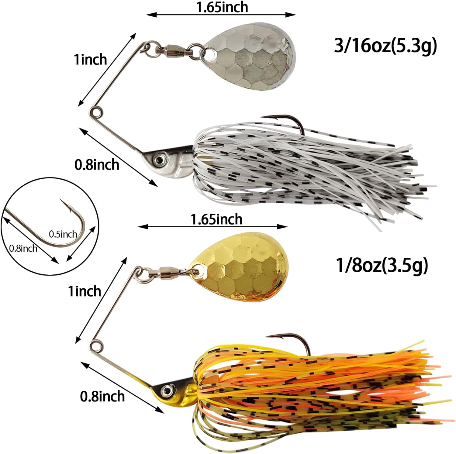 Eupheng Spinner Bait Spoon Wir – обзор и цена Fishing Lure Spoon