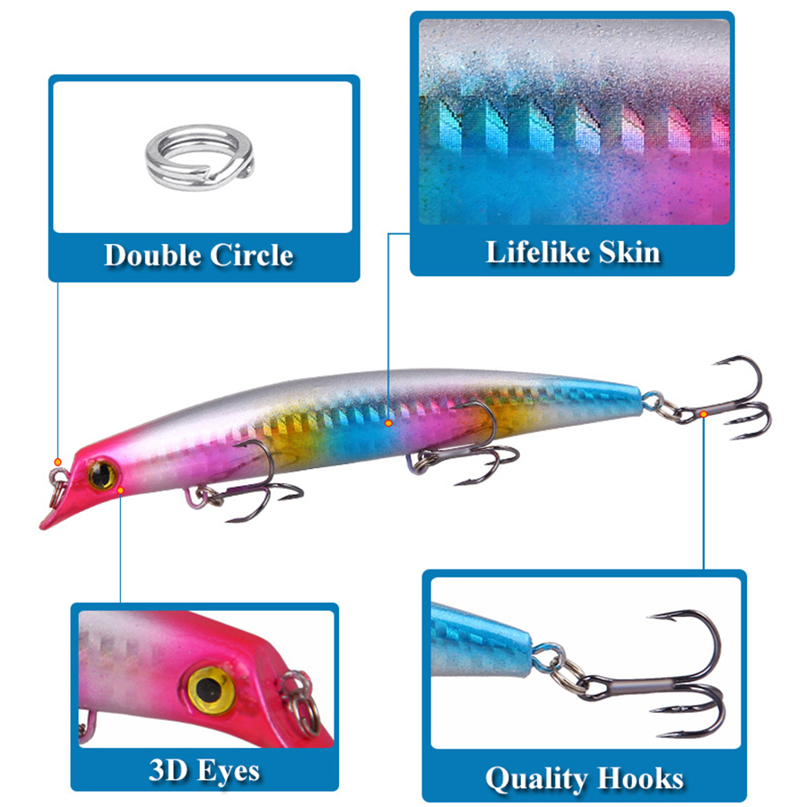 6 шт. воблеры, рыболовные прим – обзор и цена Fishing Lure Popper