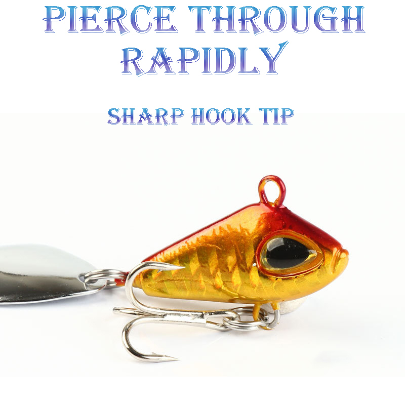 1 шт. 6/11/18/22 г VIB Crankba – обзор и цена Fishing Lure Spoon