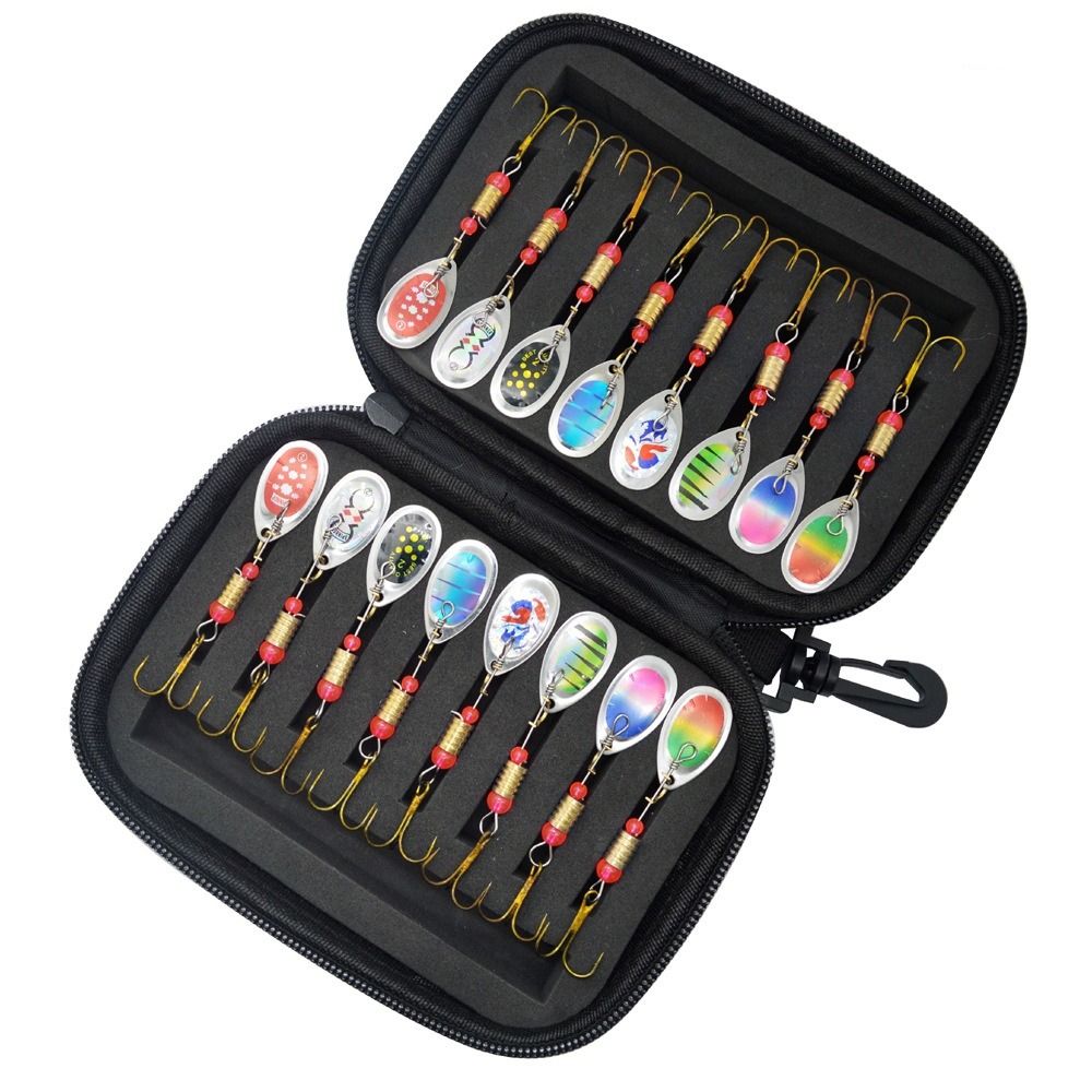 Вращающиеся блестящие спиннеры – обзор и цена Fishing Lure Spinner